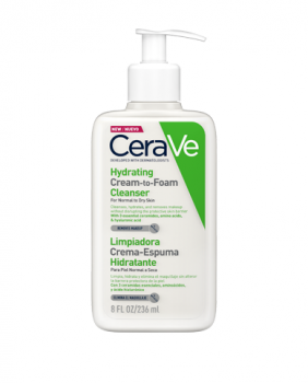 CeraVe Limpiadora Crema-Espuma Hidratante