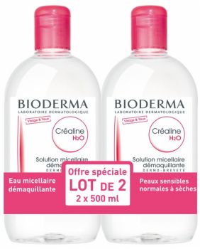 SENSIBIO AGUA MICELAR 500ML+500ML BIODERMA 