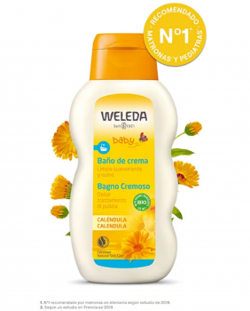 Weleda Baby Baño de Crema de Caléndula