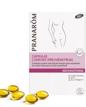 AROMAFEMINA CAPSULAS CONFORT PRE MENSTRUAL - PRANAROM