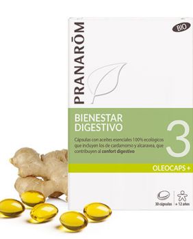 OLEOCAPS 3 BIENESTAR DIGESTIVO - PRANAROM