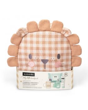 Suavinex Mochila Guardería León con Cosmética, Amarilla