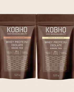 KOBHO Proteína Whey Aislada Vainilla 525 GR
