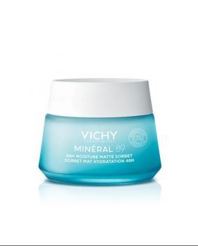 MINÉRAL 89 GEL SORBETE MATE HIDRATANTE 48H - VICHY